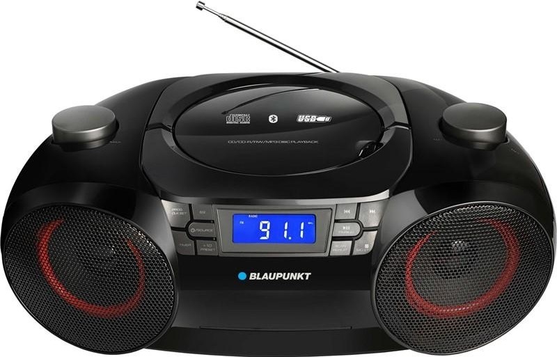 Radiopřijímač s CD Blaupunkt BB30BT černý Blaupunkt BB30BT, černá