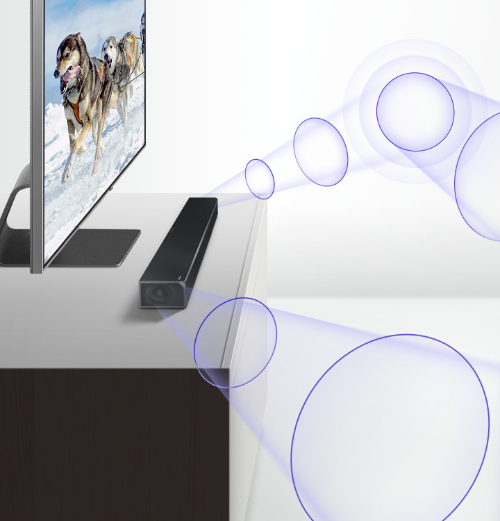 Soundbar Samsung HWQ80R černý Soundbar Samsung HWQ80R černý