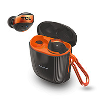 Sluchátka TCL ACTV500TWS černá/oranžová TCL ACTV500TWS - černá/oranžová