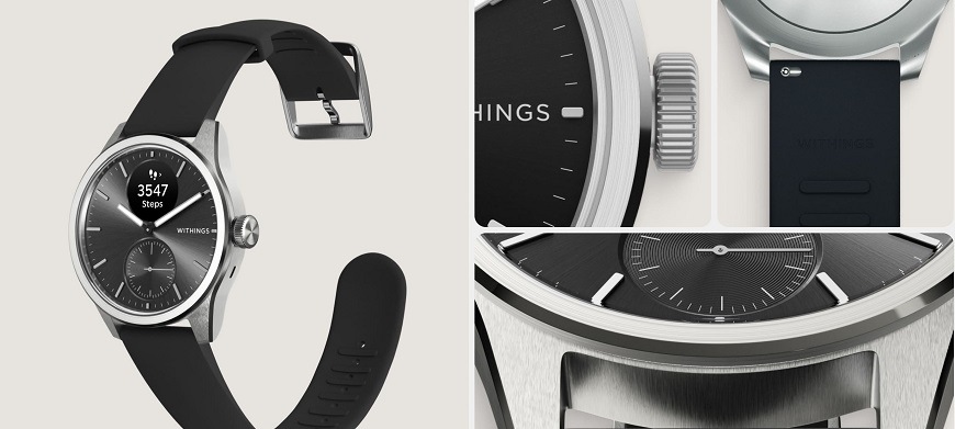Chytré hodinky Withings Scanwatch 2 38 mm černé