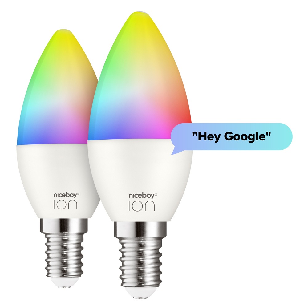 Chytrá žárovka Niceboy ION SmartBulb RGB E27, 12W
