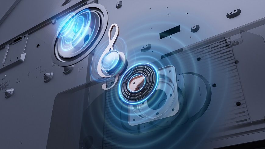 Televize Hisense 85E7NQ Pro Televize Hisense 85E7NQ PRO, vestavný subwoofer 2.1 ch