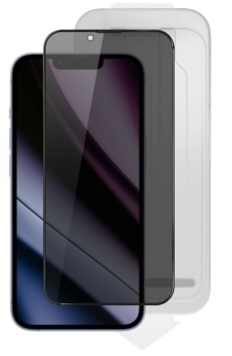 Tvrzené sklo Epico Privacy 3D Ultra-wide Fit na Apple iPhone 13/13 Pro/14/16e/17e s aplikátorem