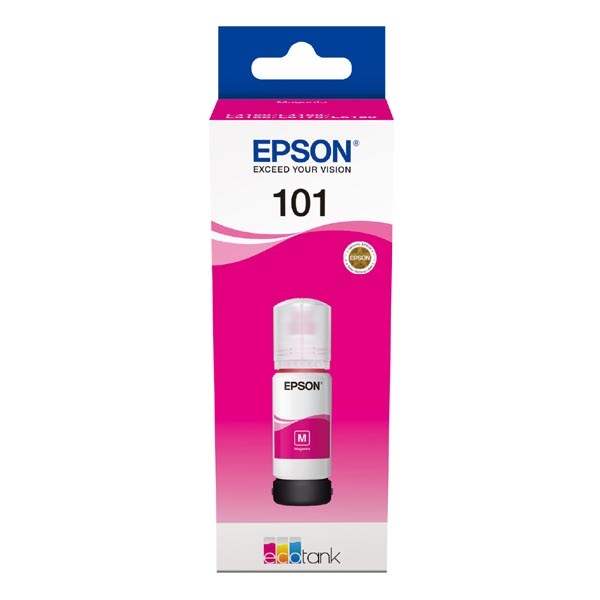 Inkoustová náplň Epson 101 EcoTank, 6000 stran purpurová
