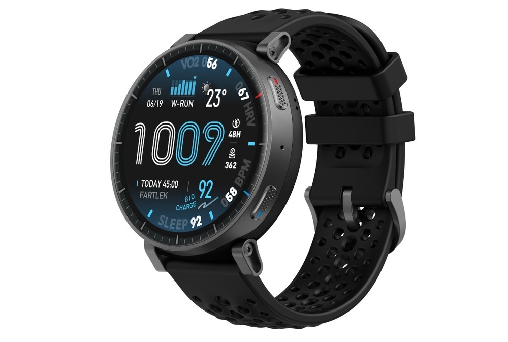 Chytré hodinky Amazfit Active Max černé Amazfit Active Max hlídají vaše zdraví 24/7