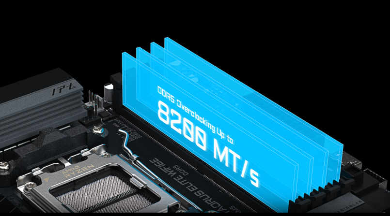 Základní deska GIGABYTE B850M AORUS ELITE WIFI6E černá GIGABYTE B850M AORUS ELITE je kompatibilní s DDR5 RAM