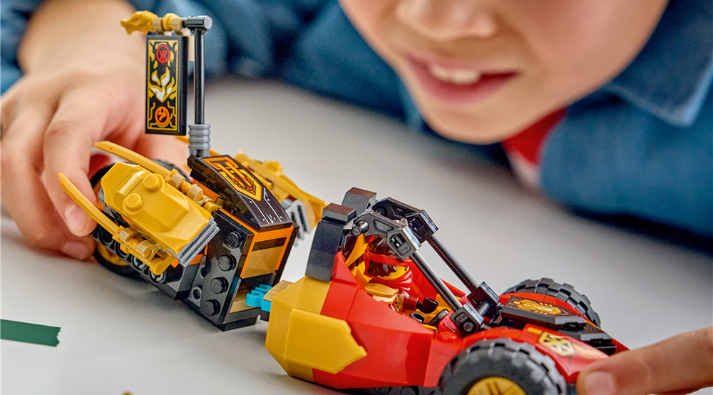 Upravujte vozidla podle potřeby a s aplikací LEGO Builder snadno zvládněte stavění
