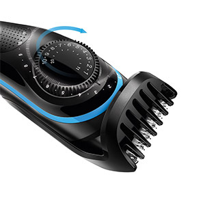 Zastřihovač vousů Braun BT3040 černý/modrý Zastřihovač vousů Braun BT3040 černý/modrý