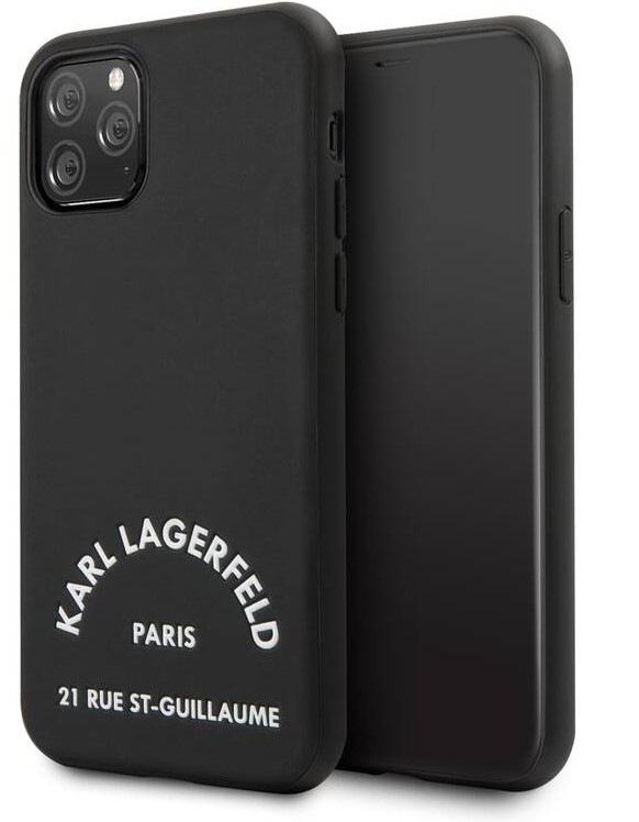 Kryt na mobil Karl Lagerfeld Rue St Gullaume na Apple iPhone 11 černý