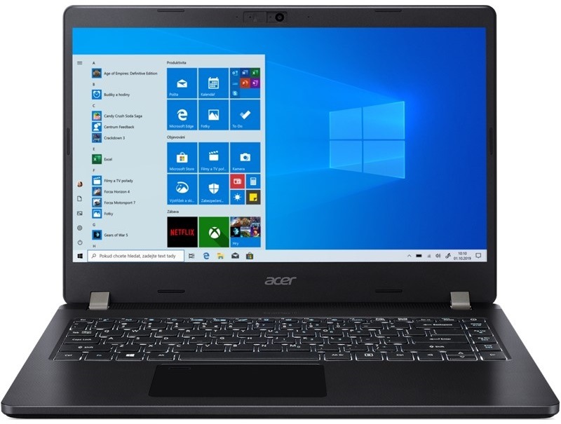 Notebook Acer TravelMate P2 (TMP214-53-3927) černý