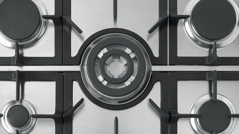 Plynová varná deska Hoover H-HOB 300 GAS HHG75WK3X - 75 cm nerez Plynová varná deska Hoover H-HOB 300 GAS HHG75WK3X - 75 cm nerez