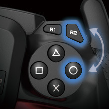 Volant HORI Wireless Racing Wheel Apex pro PS5, PS4 a PC černý