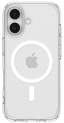Kryt na mobil Spigen Ultra Hybrid MagSafe na Apple iPhone 17 v bílo-průhledné barvě