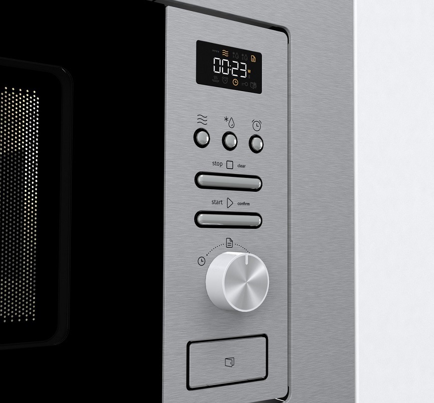 Mikrovlnná trouba Gorenje Advanced BMI201AG1X nerez Vestavná mikrovlnka Gorenje BMI201AG1X, rychlý ohřev