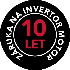 10 let záruka na invertorový motor