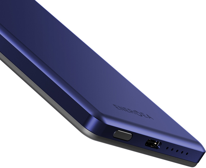 Powerbanka Energea AluPac Mini 5K MagSafe 5000 mAh - modrá