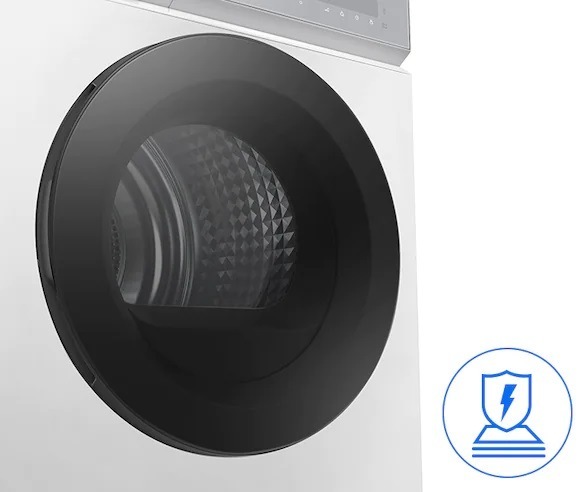 Detail dvířek sušičky Samsung Bespoke DV90BB7445GES7