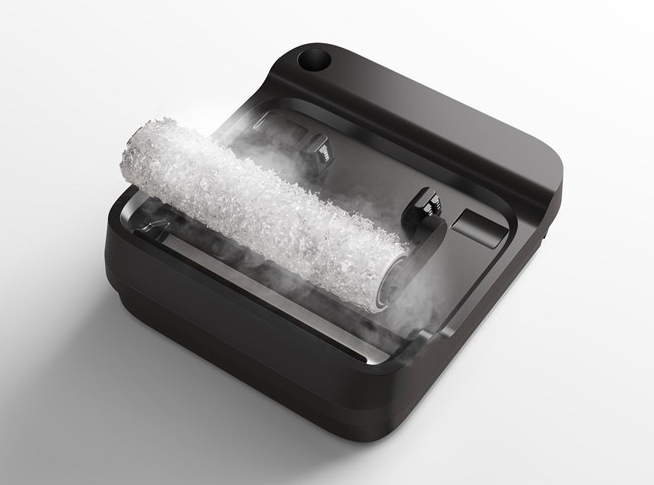 Detail samočištění válcového kartáče vysavače Xiaomi Truclean W30 Pro Wet Dry horkou vodou