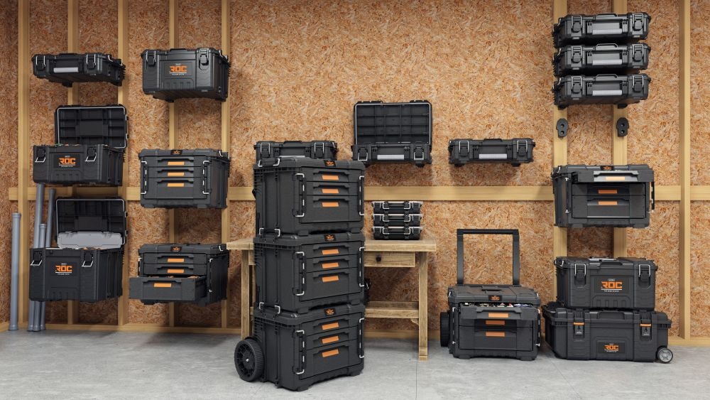 Přepravní vozík Keter ROC Pro Gear 2.0 259876 obsahuje teleskopickou rukojeť