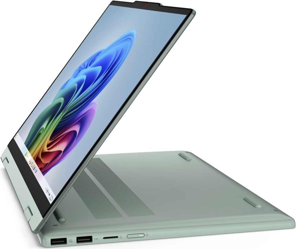 Notebooku Lenovo IdeaPad 5 v pozici tabletu vhodné pro sledování obsahu