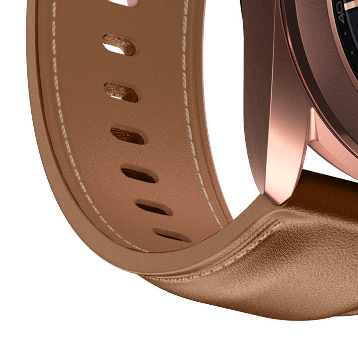 Chytré hodinky Samsung Galaxy Watch3 41mm - ZÁNOVNÍ - 12 měsíců záruka bronzové