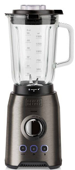 Stolní mixér Black+Decker BXJB1200E černý/nerez