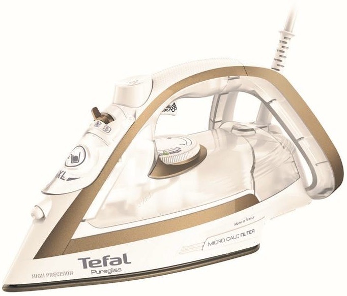 Žehlička Tefal FV8042E0 Puregliss Coppertinto & White
