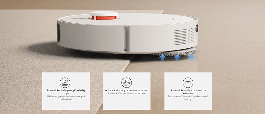 Robotický vysavač Xiaomi Robot Vacuum X20+ bílý Robotický vysavač Xiaomi Robot Vacuum X20+ bílý