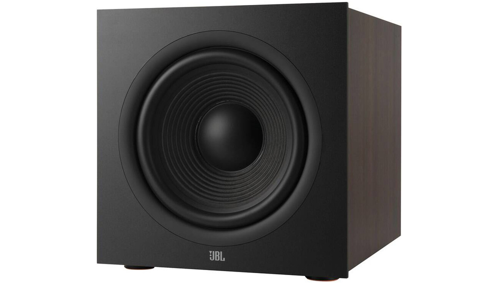 Subwoofer JBL STAGE 220P bílý/hnědý Subwoofer JBL STAGE 220P bílý/hnědý