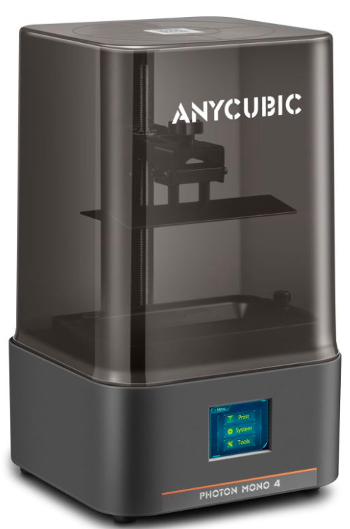3D tiskárna Anycubic Mono 4 šedá 3D tiskárna Anycubic Mono 4
