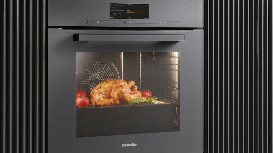Trouba Miele H 2841 B černá/nerez