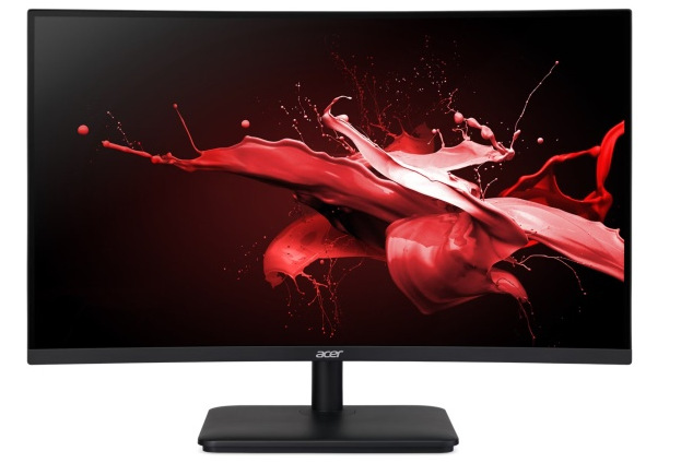 Herní monitor Acer Nitro ED270W0bmiipx černý Detail herního monitoru Acer Nitro z přední strany