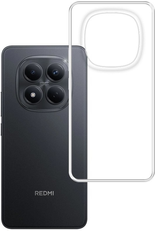 Kryt na mobil 3mk Clear Case na Xiaomi Redmi Note 15 Pro v průhledném designu