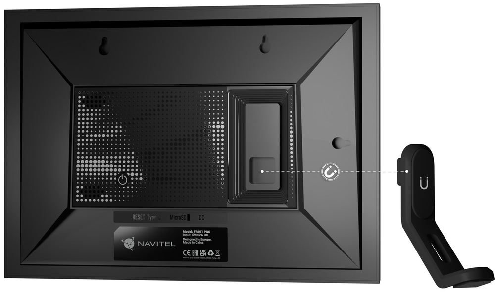Elektronický fotorámeček NAVITEL FR101 PRO černý