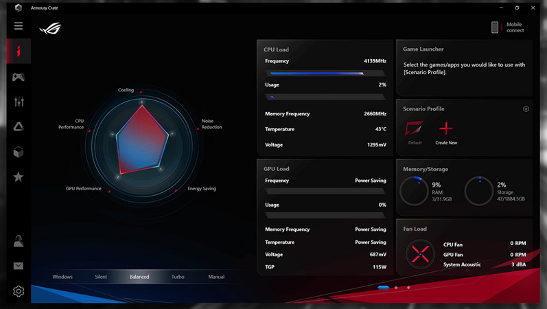 Notebook Asus ROG Strix G15 šedý