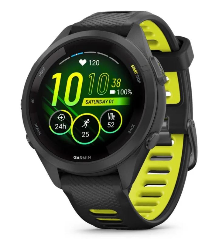 Garmin Forerunner 265S (010-02810-13), černá/žlutá