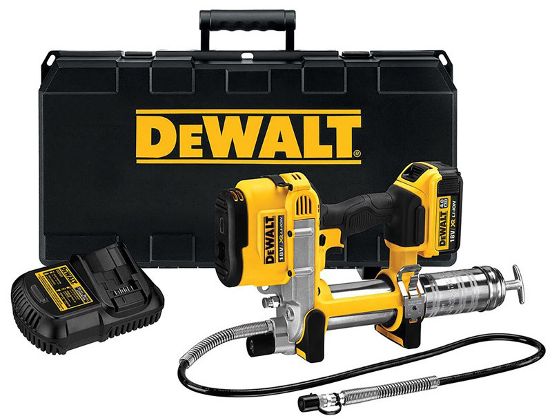 Mazací lis Dewalt DCGG571M1-QW (s baterií)