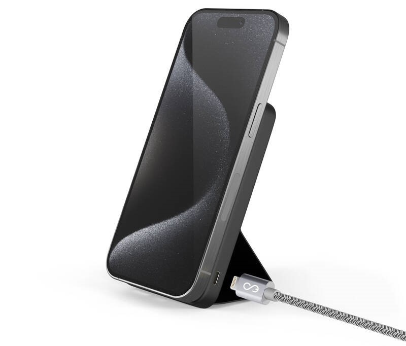 Powerbanka Epico Mag+ Stand 7000mAh černá Powerbank Epico Mag+ 7 000mAh, stojánek + kabel USB-C/USB-A - černá