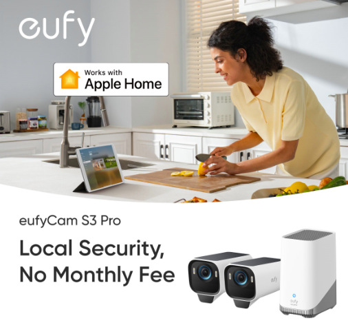 IP kamera Anker Eufy EufyCam S3 Pro 2-Cam Kit - bílá