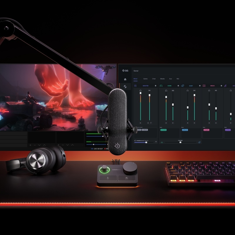 Mikrofon SteelSeries Alias Pro černý Mikrofon SteelSeries Alias Pro černý