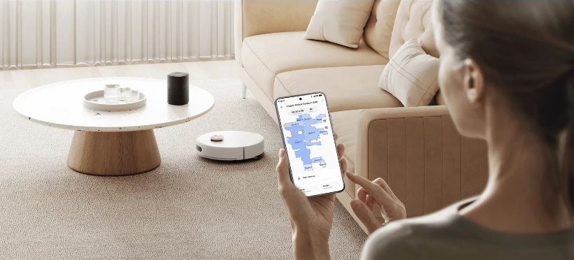 Robotický vysavač Xiaomi Vacuum S40 bílý