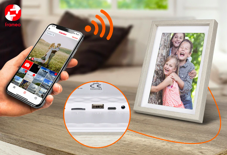 Fotorámeček digitální Rollei Smart Frame WiFi 108