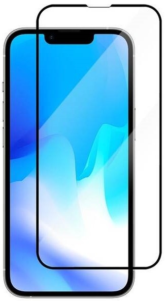 Tvrzené sklo TGM Full Cover na Apple iPhone 14 černé