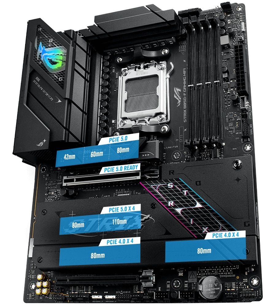 Základní deska Asus ROG Strix B850-F GAMING WIFI Základní deska Asus ROG Strix B850-F GAMING WIFI