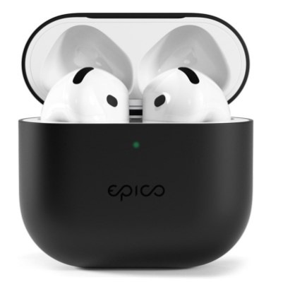 Pouzdro Epico Silicone pro Apple AirPods 4 černé