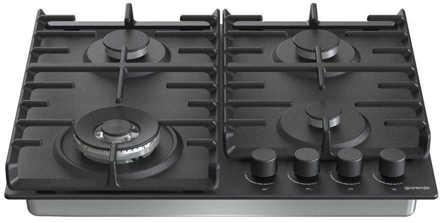 Plynová varná deska Gorenje GW642AB, velká pracovní plocha