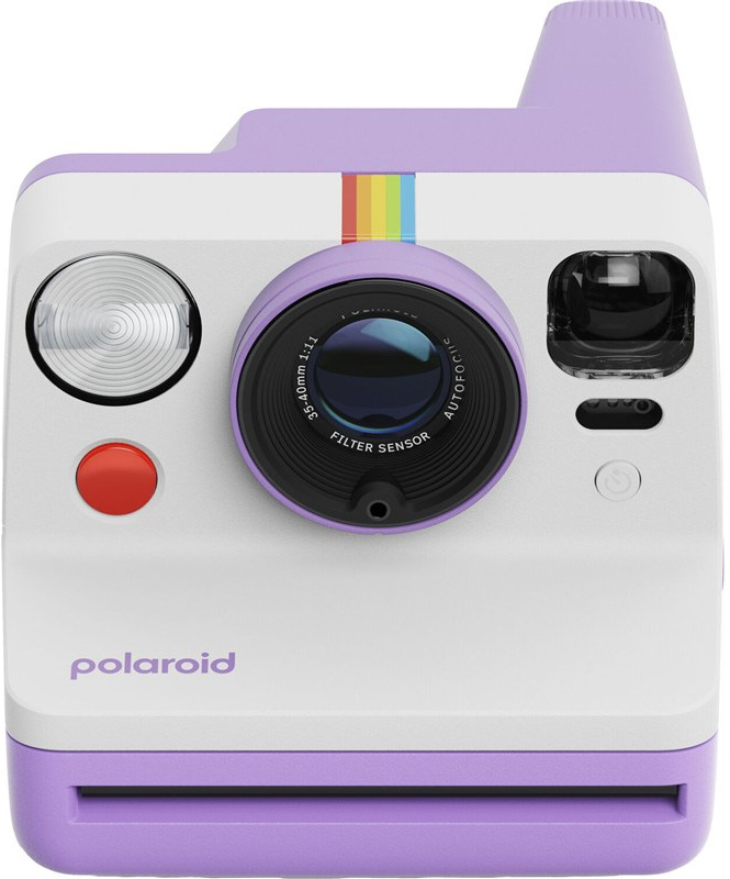 Instantní fotoaparát Polaroid Now 3. generace, fialová barva