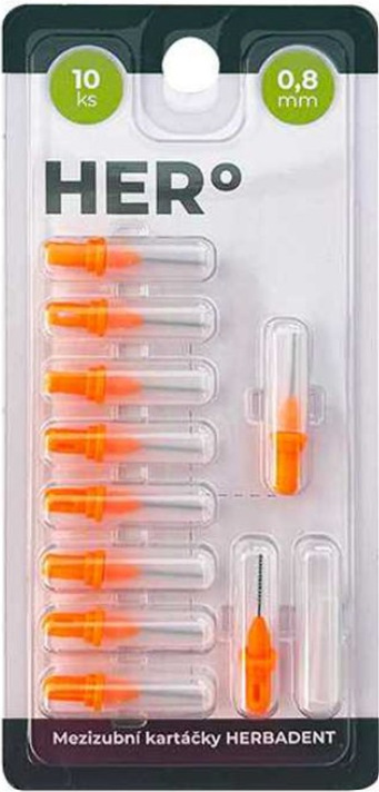 Mezizubní kartáčky HERBADENT HERo Electra pro mezizubní elektrický kartáček HERBADENT HERo ELECTRA