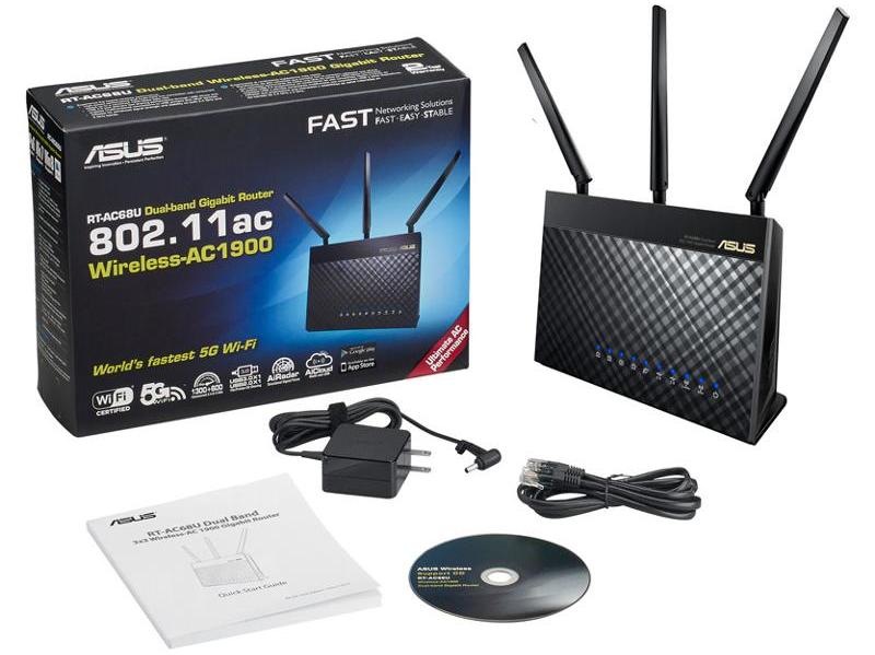 Router Asus RT-AC68U - 2 pack Router Asus RT-AC68U - 2 pack