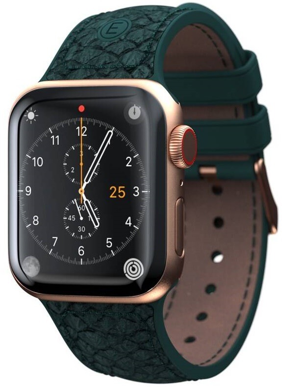 Řemínek Njord Jord na Apple Watch 42/44/45/49mm zelený